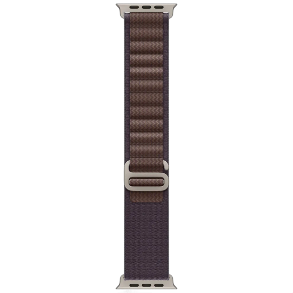 Apple Watch Ultra 2 49 мм корпус из титана ремешок Alpine Loop цвета "индиго"