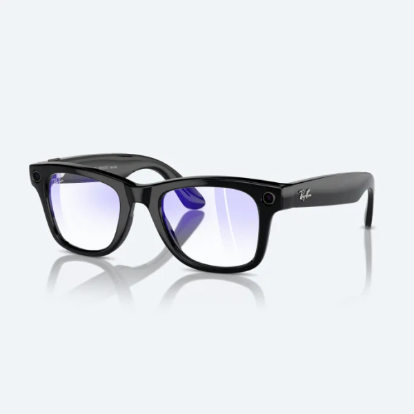 Умные очки Ray-Ban Meta Smart Glasses Wayfarer Shiny Black/Clear