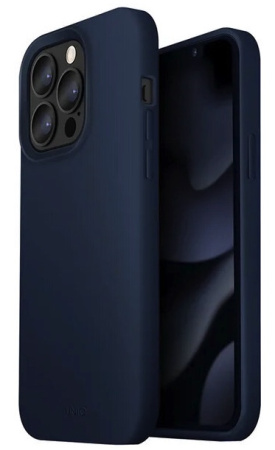 Чехол Uniq LINO для iPhone 13 Pro, цвет Синий (IP6.1PHYB(2021)-LINOBLU)
