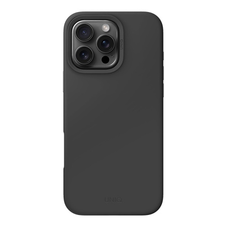 Чехол Uniq LINO Grey (Magsafe) для iPhone 16 Pro Max, серый