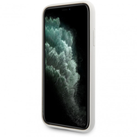 Чехол CG Mobile U.S. Polo Assn. Liquid silicone Big horse Hard для iPhone 11 Pro, цвет Белый (USHCN58SLHRWH)