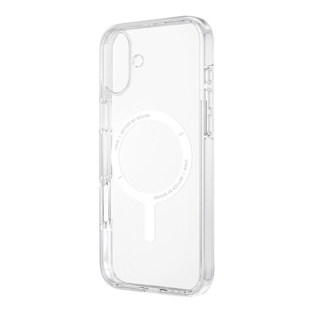 Чехол Uniq Clario Clear (MagSafe) для iPhone 16, прозрачный