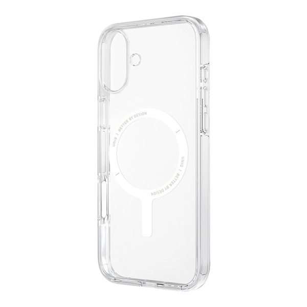 Чехол Uniq Clario Clear (MagSafe) для iPhone 16, прозрачный