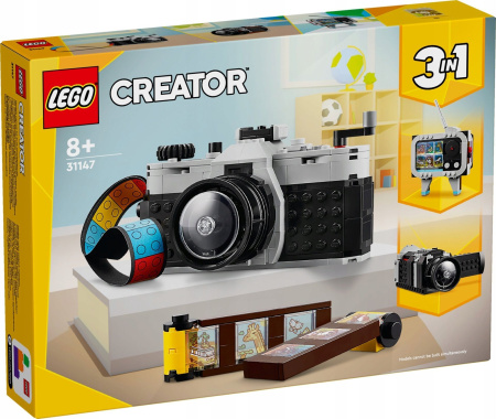 Конструктор LEGO Creator - Ретро-камера 3 в 1 (31147)