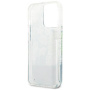 Чехол CG Mobile Guess Liquid Glitter Flower Hard для iPhone 13 Pro, цвет Зеленый (GUHCP13LLFLSN)
