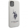 Чехол CG Mobile U.S. Polo Assn. Liquid silicone Big horse Hard для iPhone 11 Pro, цвет Белый (USHCN58SLHRWH)