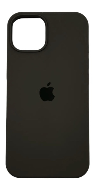 Чехол Silicone Case Simple для iPhone 13, Dark Olive