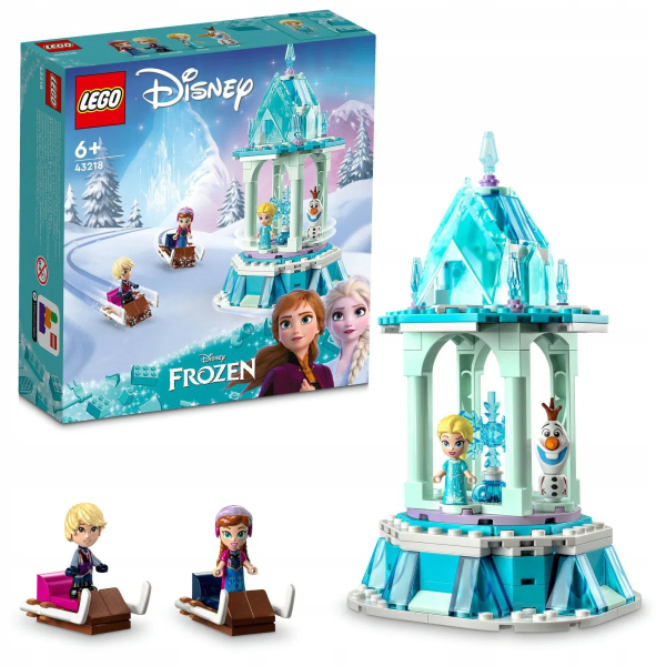 Конструктор LEGO Disney - Волшебная карусель Анны и Эльзы (43218)