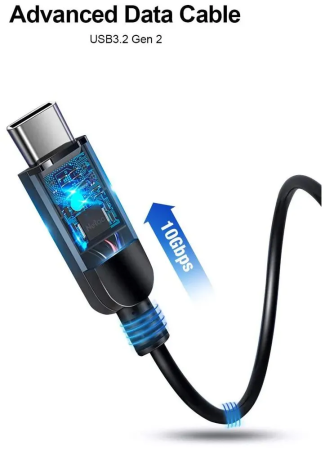 Портативный внешний SSD диск Netac Z Slim USB 3.2 1ТБ (550 Мб/с)