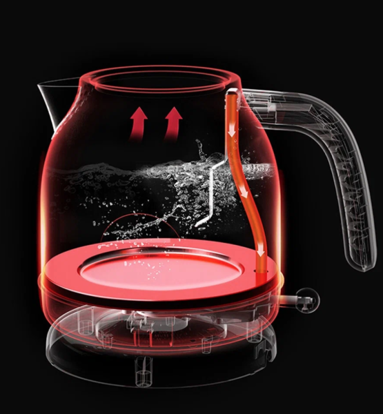 Электрический чайник Xiaomi Qcooker Retro Electric Kettle 1.7L, Зеленый QS-1701 (RU)