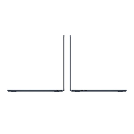 Ноутбук Apple MacBook Air 13" (M3, 8C CPU/10C GPU, 2024), 16 ГБ, 512 ГБ SSD, «полуночный черный» (MXCV3)