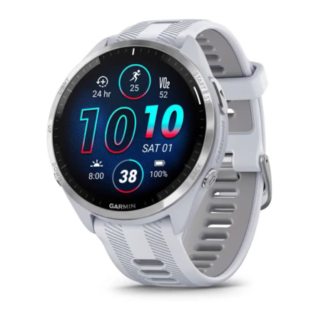 Смарт часы Garmin Forerunner 965 White, титановый белый