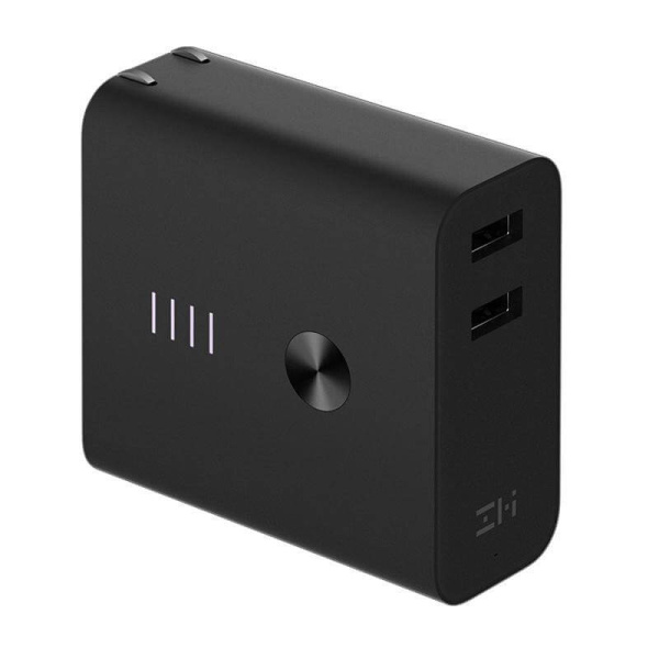 Сетевое зарядное устройство  Xiaomi Power Bank ZMI 6700 mAh, Black