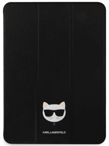 Чехол CG Mobile Karl Lagerfeld PU Saffiano Choupette heads Folio для iPad Pro 11" (2021), цвет Черный (KLFC11OCHK)