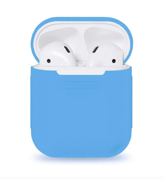 Защитный чехол для AirPods 2 (Голубой)