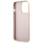 Чехол CG Mobile Guess PU 4G + Ring Hard для iPhone 14 Pro, цвет Розовый