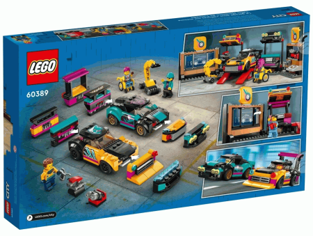 Конструктор LEGO City - Мастерская по тюнингу автомобилей (60389)