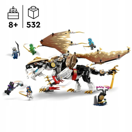 Конструктор LEGO Ninjago - Повелитель драконов Эгалт - Лего Ниндзяго (71809)
