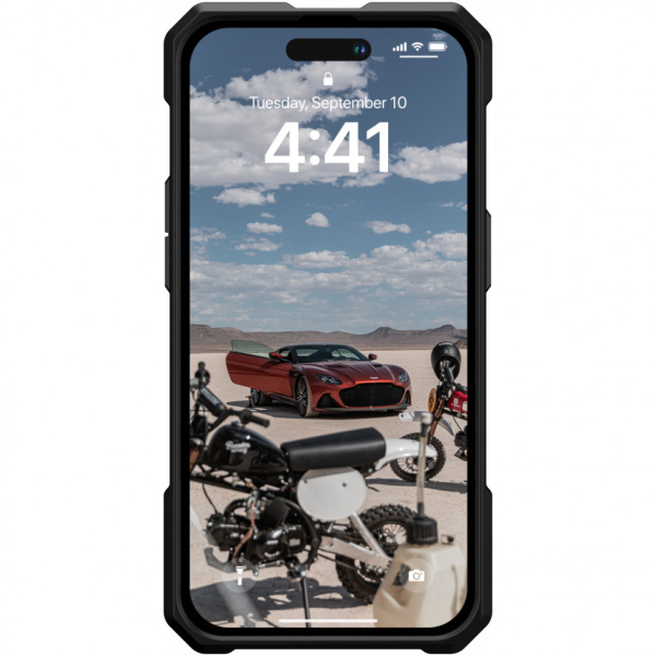 Чехол UAG Monarch Pro с MagSafe Series для iPhone 14 Pro, цвет Черный (Black) (114030114040)