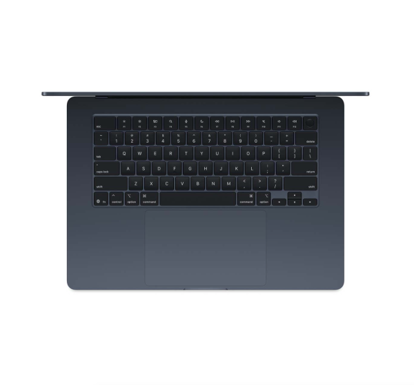 Apple MacBook Air 15" (M4 10C CPU, 10C GPU, 2025) 16 Гб, 512Гб SSD (MW1M3) Midnight, «тёмная ночь»