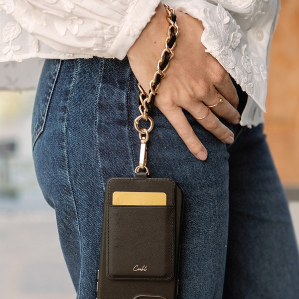 Ремешок на шею/руку Uniq COEHL Caryne 3-in-1 Lanyard and Handstrap + ID Card Ebony