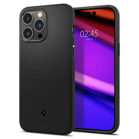 Чехол Spigen Mag Armor MagFit для iPhone 14 Pro, Matte Black (ACS04989)