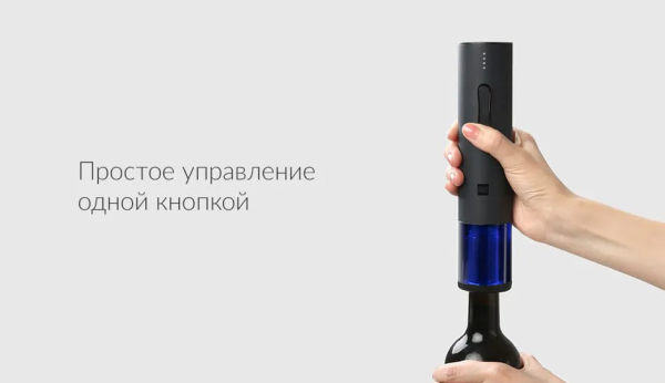 Винный набор Xiaomi HuoHou Wine Luxury Gift Set 4в1 (HU0090), Black