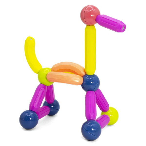 Детская игрушка конструктор Educational Magnetic Sticks 128шт