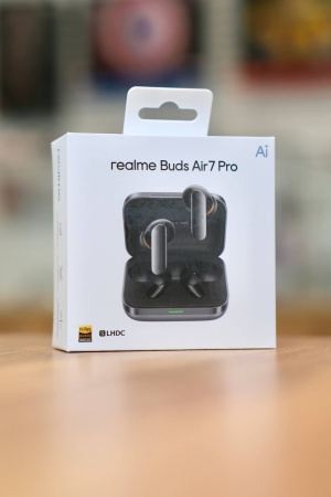 Беспроводные наушники Realme Buds Air 7 Pro Grey (черная)