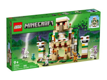 Конструктор LEGO Minecraft - Крепость Железного Голема (21250)