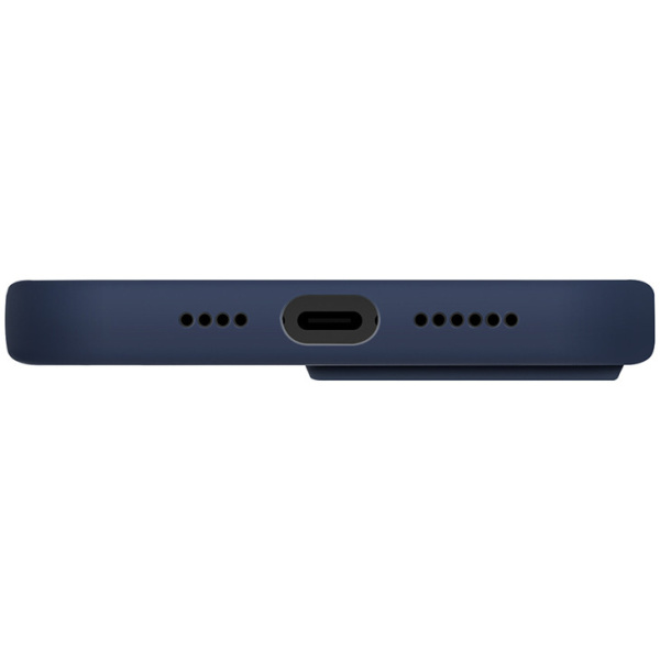 Чехол Uniq LINO для iPhone 14, цвет Синий (Blue) (IP6.1(2022)-LINOBLU)