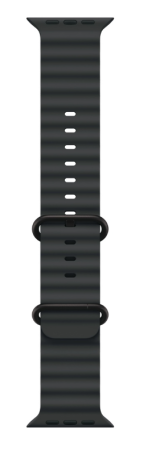 Apple Watch Ultra 3 (2025), 49 мм корпус из титана цвета «Black», ремешок Ocean Band цвета «Black»