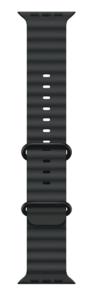 Apple Watch Ultra 3 (2025), 49 мм корпус из титана цвета «Black», ремешок Ocean Band цвета «Black»