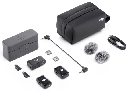 Беспроводной микрофон DJI Mic 2 (2TX+1RX) Wireless Microphone