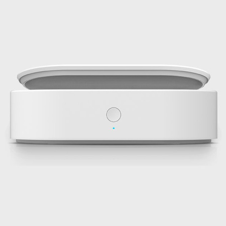 Санитайзер LYFRO Air Capsule UVC Disinfection Box Wireless 7.5W/10W с беспроводной зарядкой, цвет Белый (LYFRO-AIRCAPW-WHT)