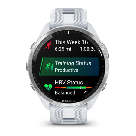 Смарт часы Garmin Forerunner 965 White, титановый белый