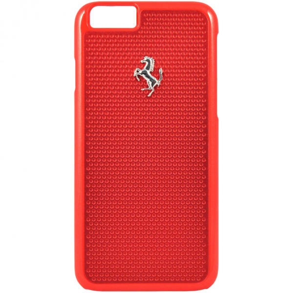 Чехол CG Mobile Ferrari Aluminium plate Hard для iPhone 6/6S, цвет Красный (FEPEHCP6RE)