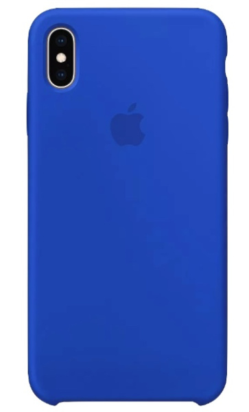 Чехол Silicone Case для iPhone X/Xs, цвет Синий