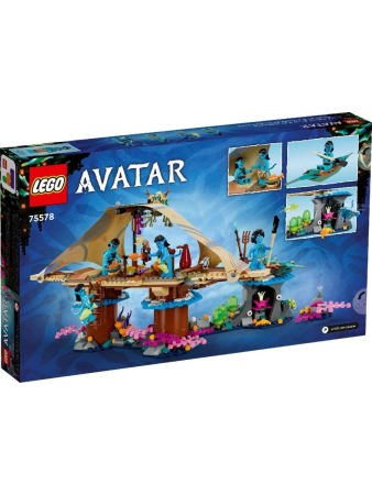 Конструктор LEGO Avatar - Дом Меткайина на рифе (75578)