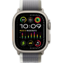 Apple Watch Ultra 2 49 мм корпус из титана ремешок Trail Loop зеленого/серого цвета