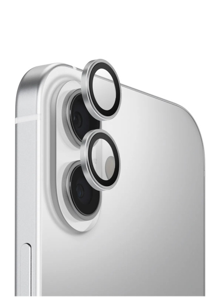 Защитное стекло для камеры Uniq для iPhone 17 OPTIX Camera Lens AluGuard Sterling Silver