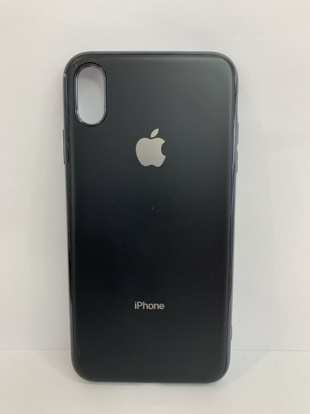 Чехол силиконовый для iPhone Xs Max roal matte, цвет Черный