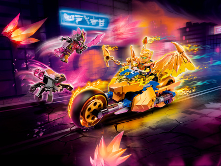 Конструктор LEGO Ninjago - Мотоцикл Джея «Золотой дракон» (71768)