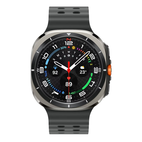 Часы Samsung Galaxy Watch Ultra 47 мм Titanium Gray, серый титан