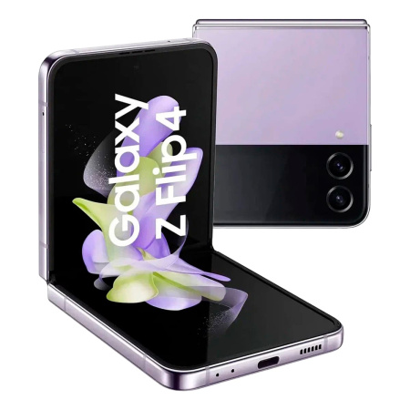 Смартфон Samsung Galaxy Z Flip4 (2022) 8/128Gb Bora Purple, лавандовый