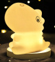 Ночник Dinosaur Silicone Night Light (белый)