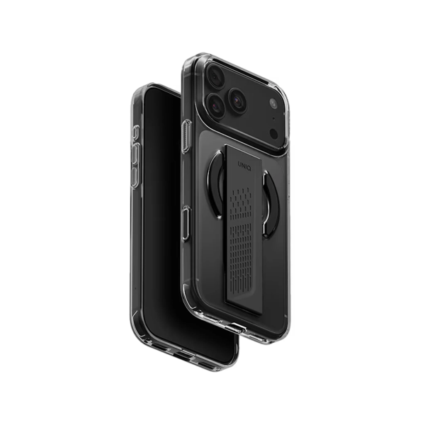 Чехол Uniq Heldro Air with FlexGrip Tinted Smoke (MagSafe) для iPhone 18 Pro Max/17 Pro Max