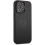 Чехол CG Mobile BMW Signature Genuine leather Embossed logo Hard для iPhone 13 Pro Max, цвет Черный (BMHCP13XREELK)