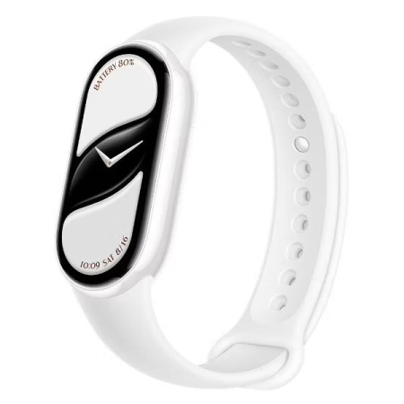 Фитнес-браслет Xiaomi Mi Smart Band 10 Ceramic Edition Pearl White, белый (Global)