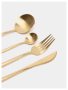 Набор столовых приборов Maison Maxx Stainless Steel Cutlery Set CYZ-001J Gold